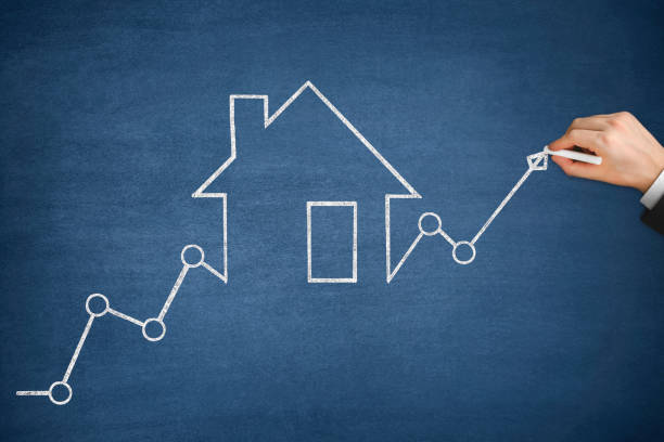 House Real Estate Graph Price Investment Mortgage